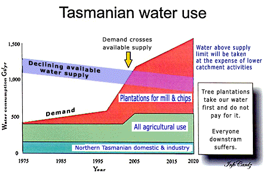TASMANIAN WATER USE